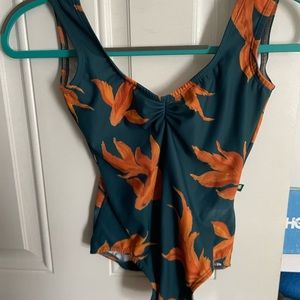 Luckyleo Koi pond leotard size small